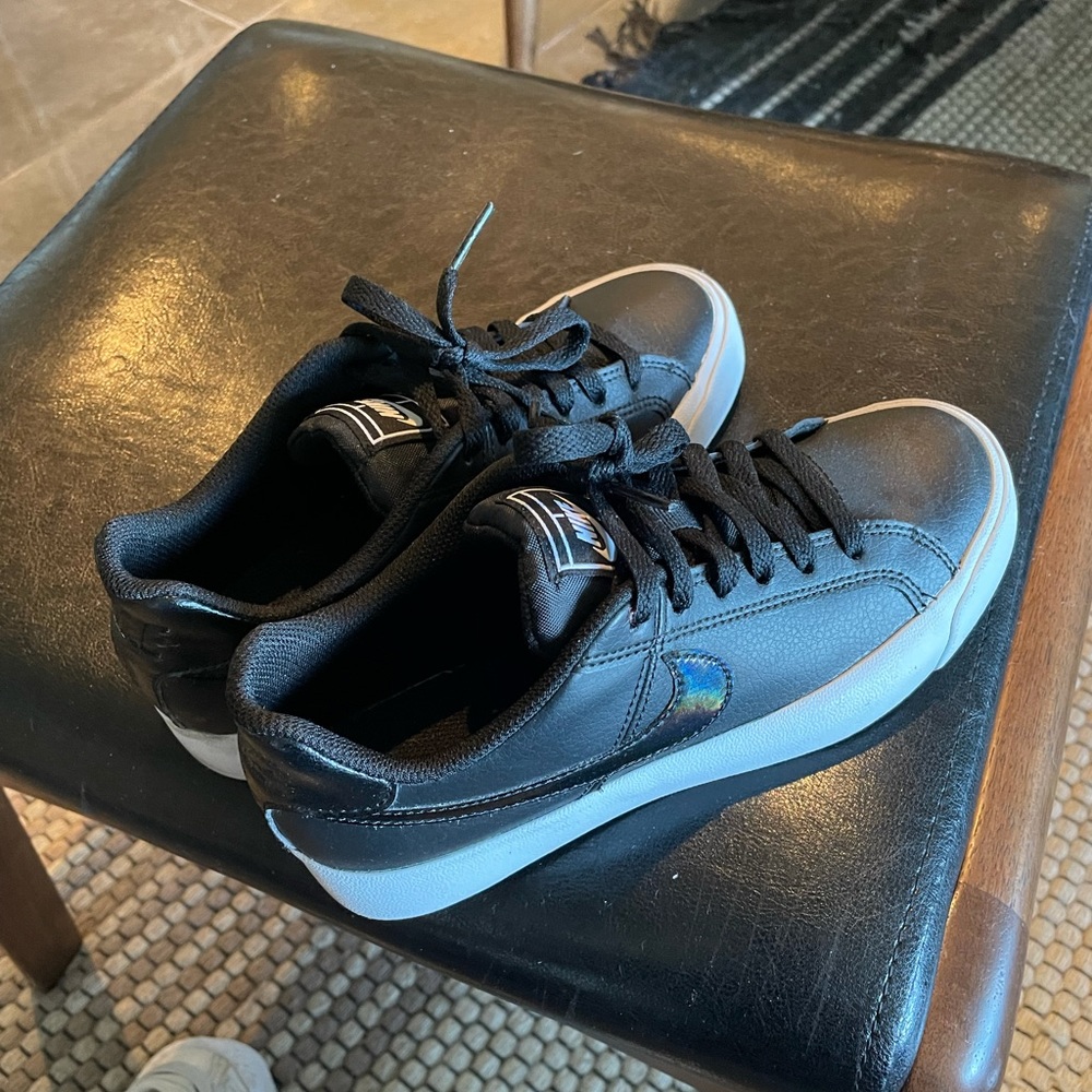 Black Nike sneakers